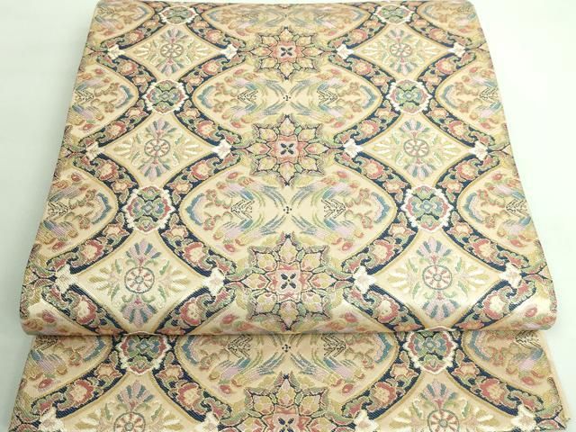 真作/福田新生/朝陽来風景/山水図/岩絵具/横物/掛軸☆宝船☆AE-428 真作/福田新生/朝陽来風景/山水図/岩絵具/横物/掛軸☆宝船