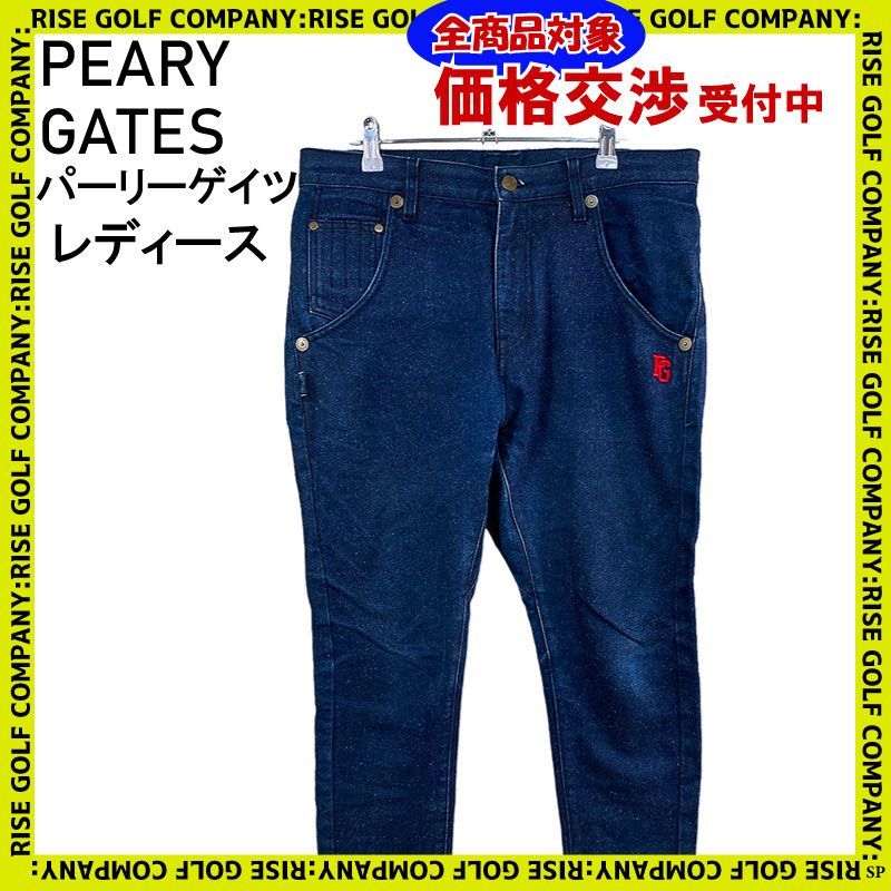 PEARLY GATES パーリーゲイツ デニムパンツ ネイビー インディゴブルー