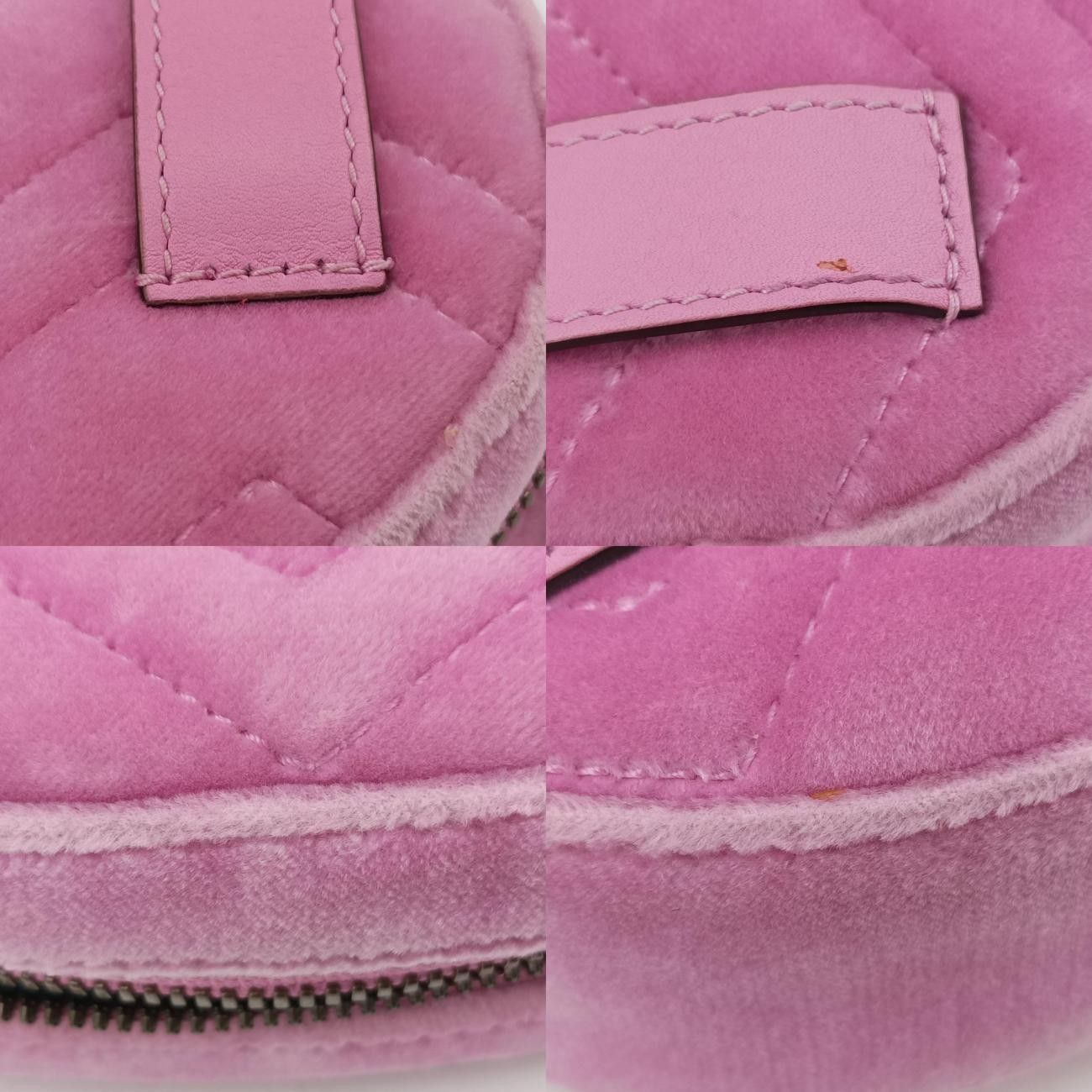 グッチGucciGGマーモントピンクベロア476434B023347388