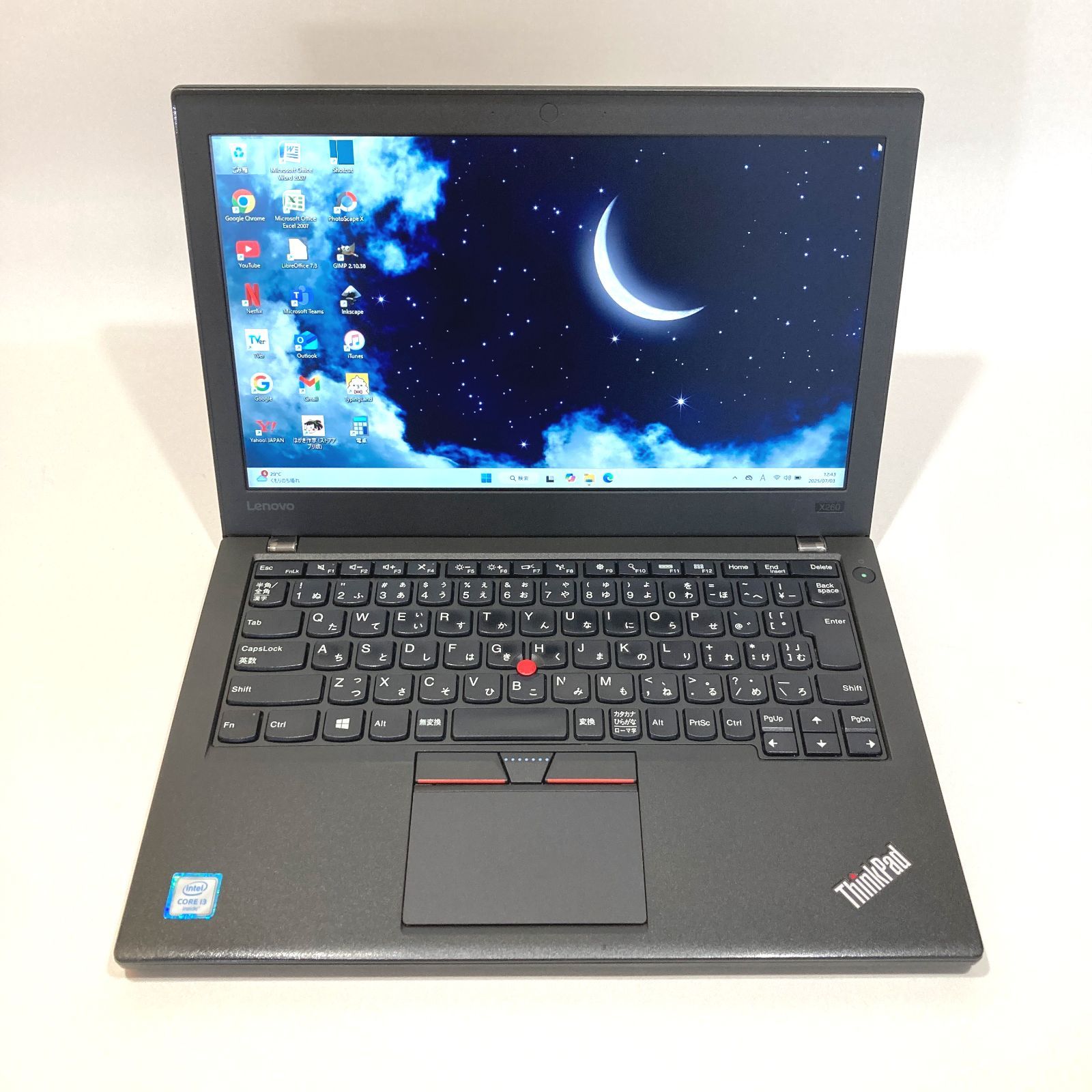 初心者✨快適i3・DVD・超大容量✨黒✨すぐ使えるノートパソコン◇T356-2 初心者向✨快適i3・DVD・超大容量◇黒◇すぐ使えるノートパソコン