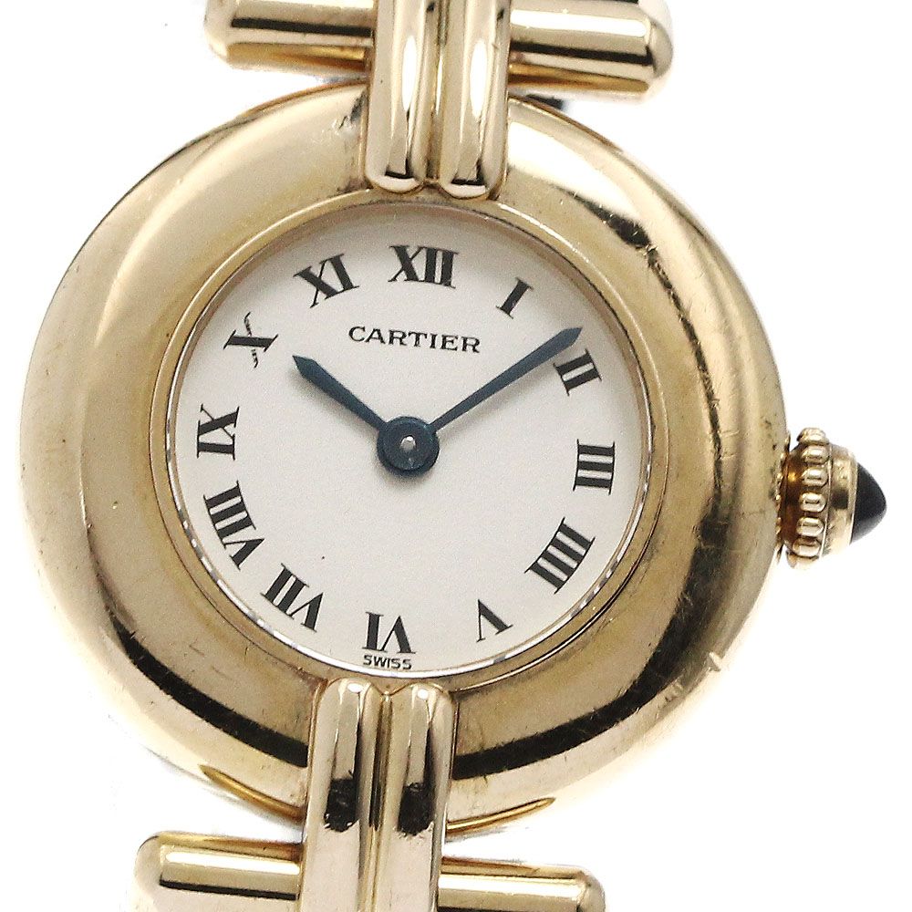 カルティエ CARTIER W1506153 マストコリゼ SM K18YG クォーツ レディース_871197