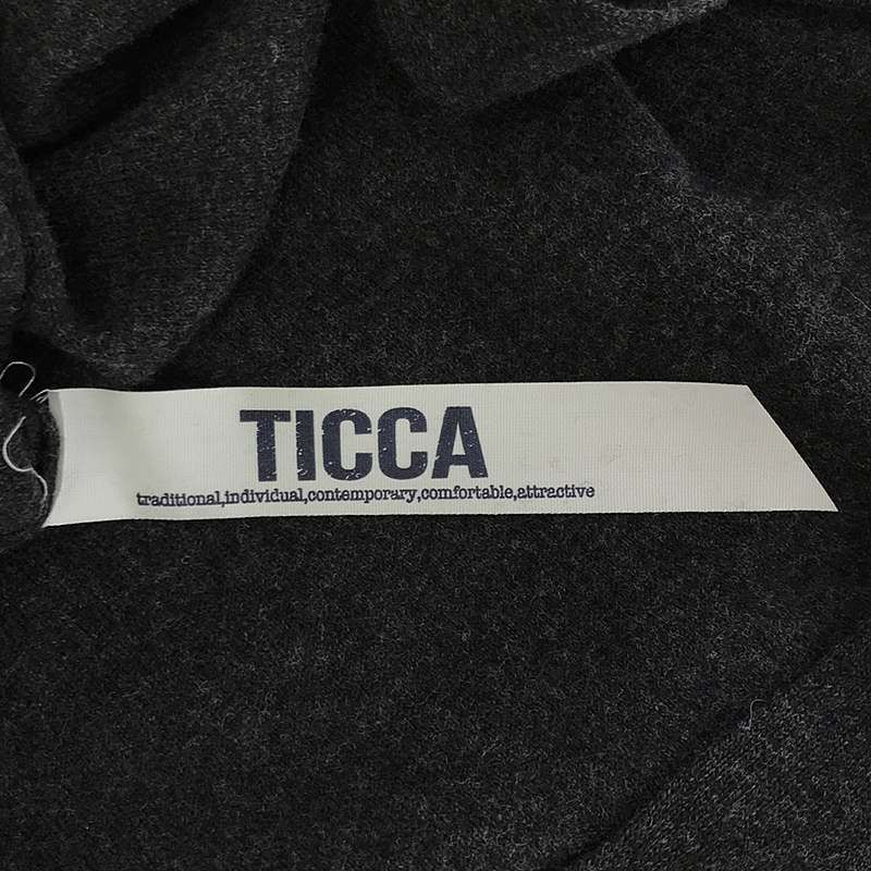 TICCA - TICCA / ティッカ | スタンドネックロングベスト | F | チャコールグレー | レディース 楽天市場】ticca(ティッカ) ベストの通販
