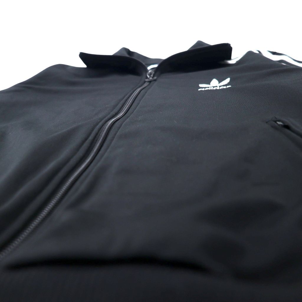 ★美品★adidas ジャージ M ブラック　トラックジャケット　トレフォイル adidas originals ファイヤーバード トラックジャケット