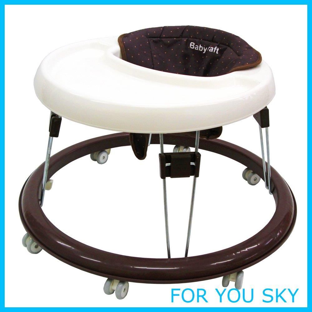 数量 永和 ベビーシンプルウォーカー 折りたたみ式歩行器 ブラウン 1個 x 1