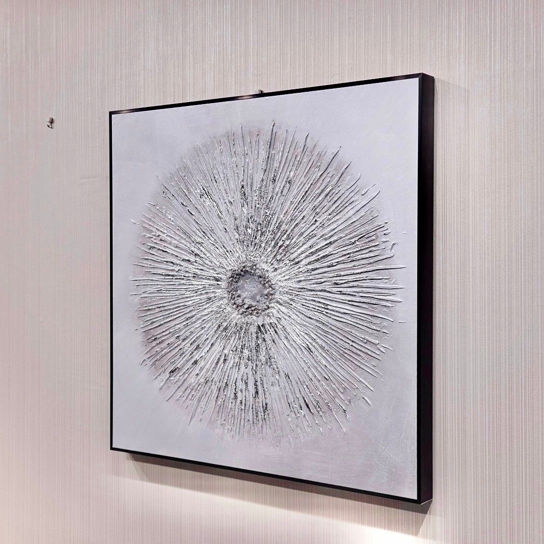 輸入品 油絵 抽象画 壁掛け アート 大型 70×70 現代 美術 絵 モダン 北欧 絵画 モデルルーム