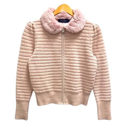 エムズグレイシー M'S GRACY ジャケット ブルゾン ジップアップ エムズグレイシー M'S GRACY ジャケット ブルゾン ジップアップ