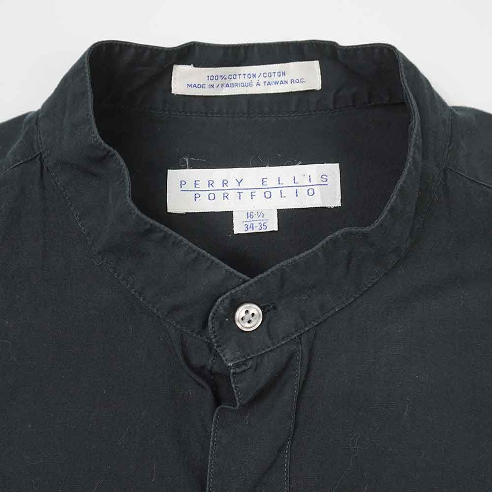 ペリーエリス PERRY ELLIS 00s 2000年代 バンドカラーシャツ
