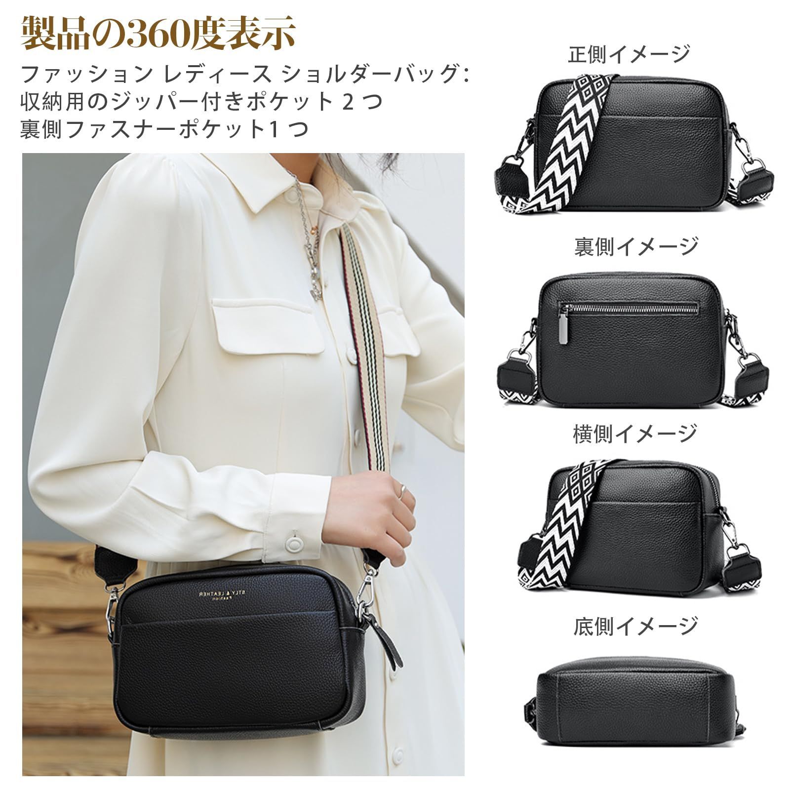 大人気の本革ファッションショルダーバッグ m ショルダーバッグ M