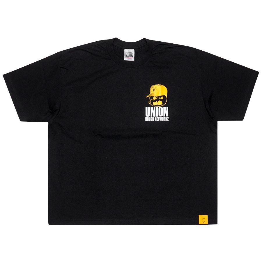 希少 PRO CLUB × UNION LA DOUGH NETWORKZ Tシャツ【BLACK】プロ