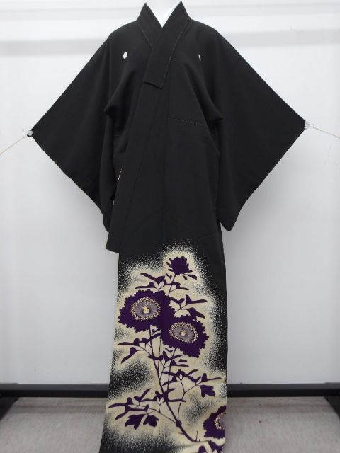 楽布特選〕P34237 「森口華弘」作 人間国宝 黒留袖 袷 bk - メルカリ