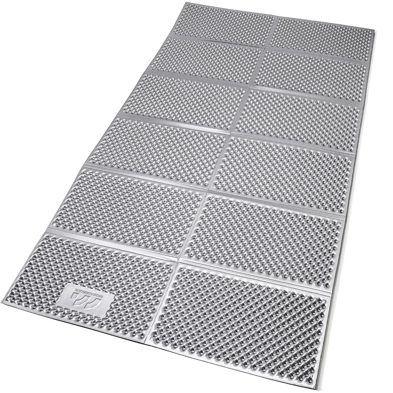 キャンプマット ダブルサイズ レジャーシート アルミ アウトドア フォームマット 収納袋付き