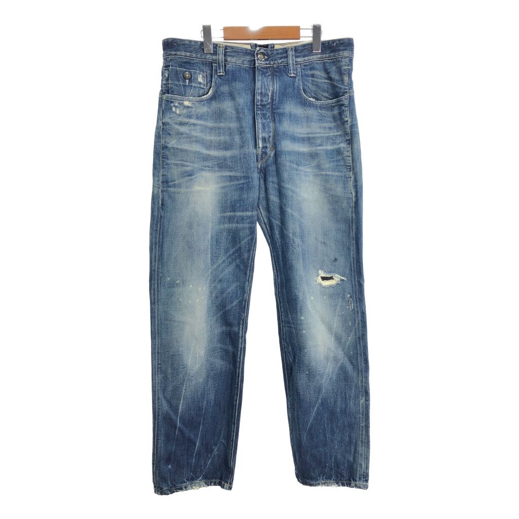 G-STAR RAW ジースターロウ デニムパンツ ブルー メンズ W34 L34 古着 T7873