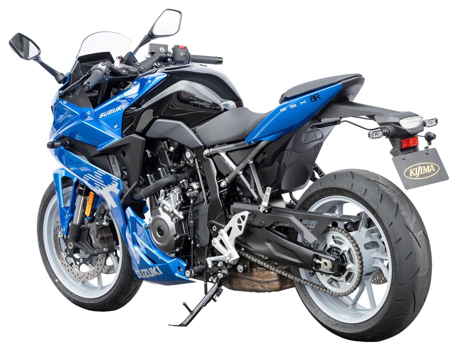 魅力のある キジマ Kijima バイク マウントバーステー 取付径22.2mm スチール製ブラック仕上げ GSX-8S|8R 23- 204-0771 【新品通販】