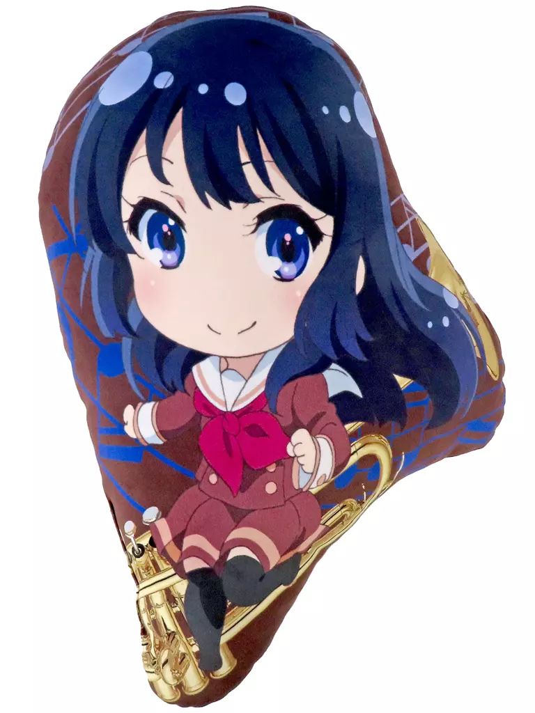 しまむら 響け!ユーフォニアム3 ダイカットクッション 高坂麗奈 Loppi