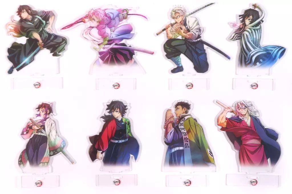 新品 全8種 鬼滅の刃 ワールドツアー キービジュアル アクリルスタンド