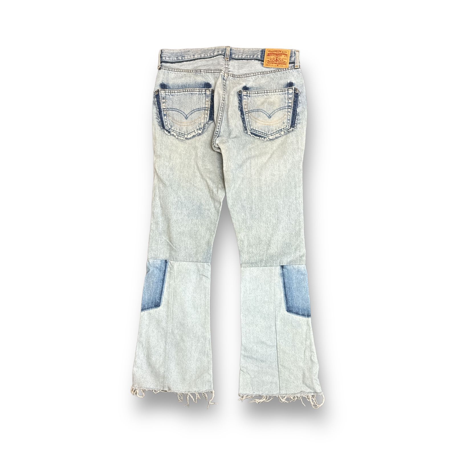 READY MADE 24SS 再構築デニムフレアパンツ