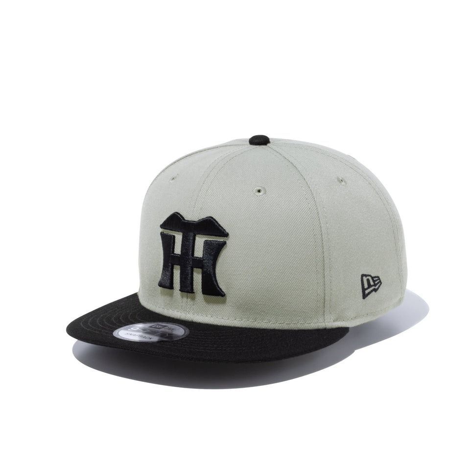 NEW ERA ニューエラ 9FIFTY サイズ調整可能 阪神タイガース グレー ブラックバイザー NPB 野球 ベースボールキャップ newera  - メルカリ