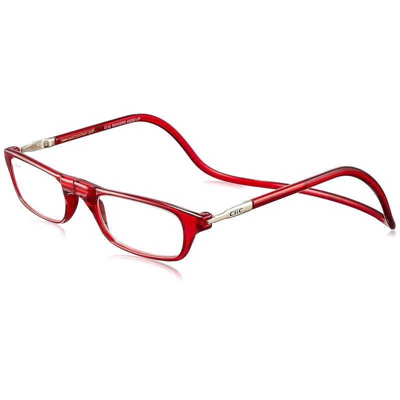 (クリックリーダー)Clic Readers 老眼鏡・リーディンググラス レッド +1.00 老眼 クリックリーダー)Clic Readers 老眼鏡・リーディンググラス レッド +