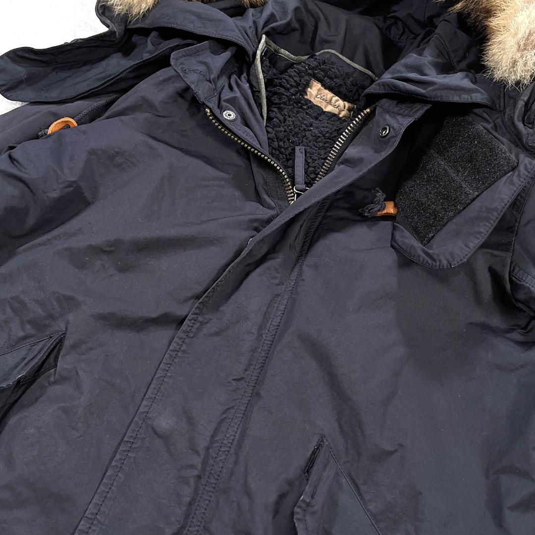 トゥモローランド BLUE WORK モッズコート ライナー付 ネイビー