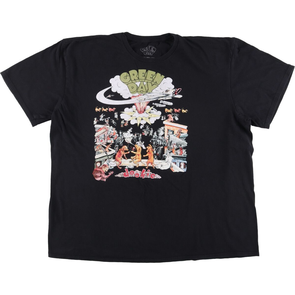 古着 GREEN DAY グリーンデイ バンドTシャツ バンT メンズXXL相当|eaa547170