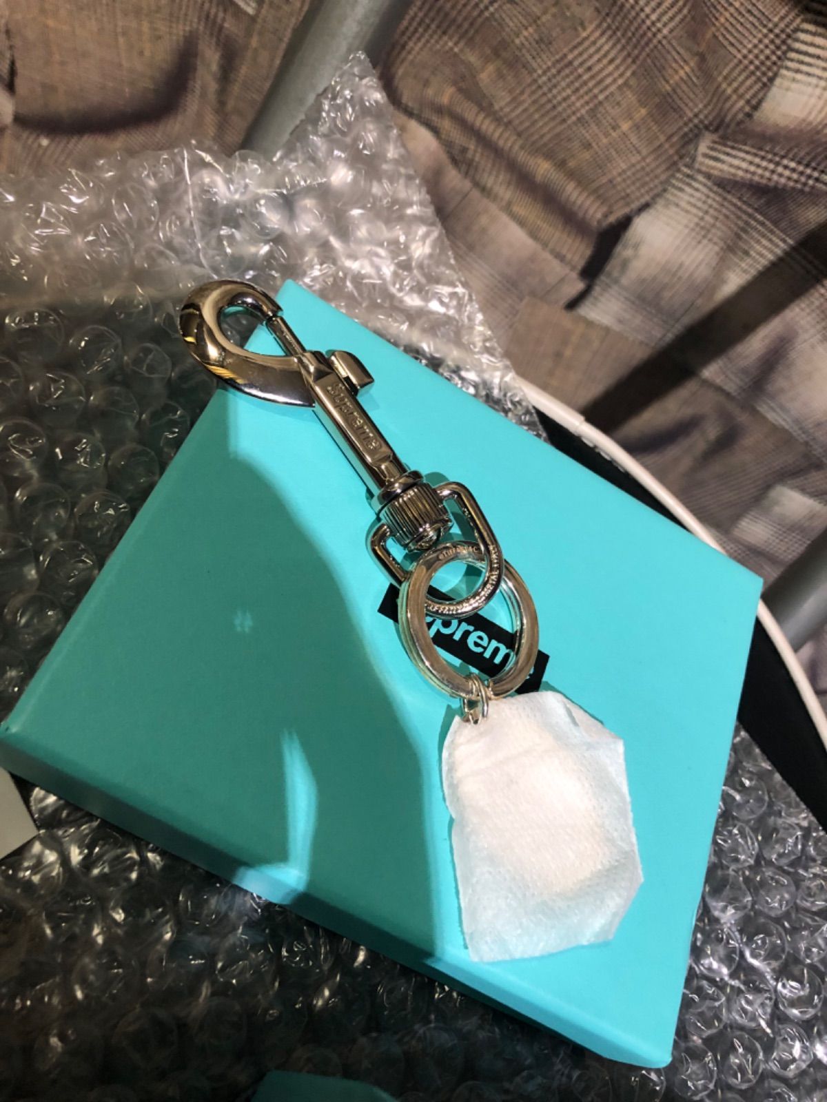 Tiffany&Co × Supreme ティファニー×シュプリーム 21AW Hook Keychain