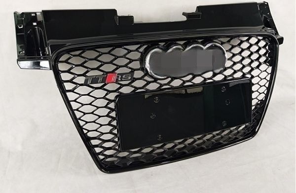 2006～15 アウディ TT TTRS スポーツ スタイル ルック ラジエター フロント メッシュ グリル クワトロ ２色可選 1P