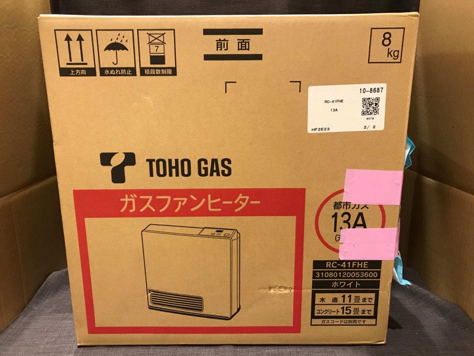 TOHO GAS ガスファンヒーター RC-41FHE TOHO GAS ガスファンヒーター RC-41FHE