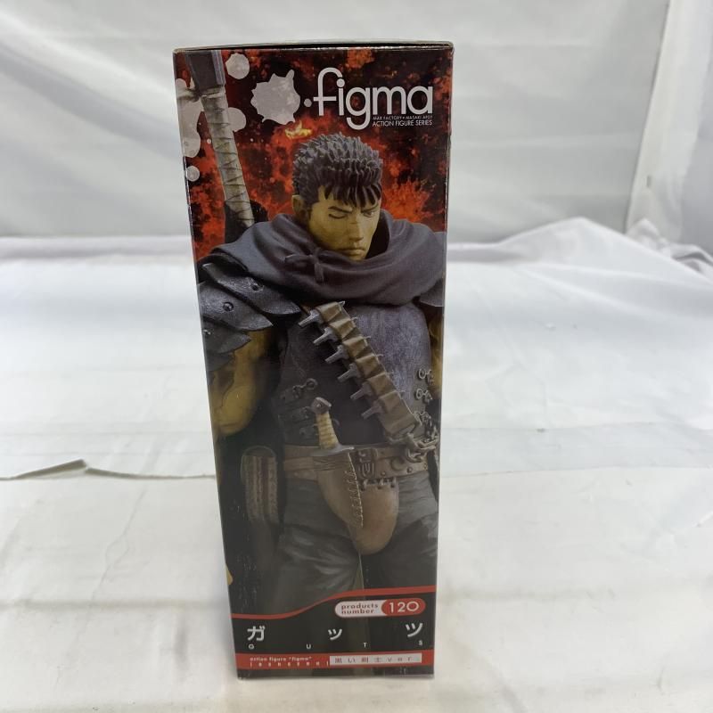figma ベルセルク ガッツ120 黒い剣士ver　※未開封 figma ガッツ 黒い剣士ver.