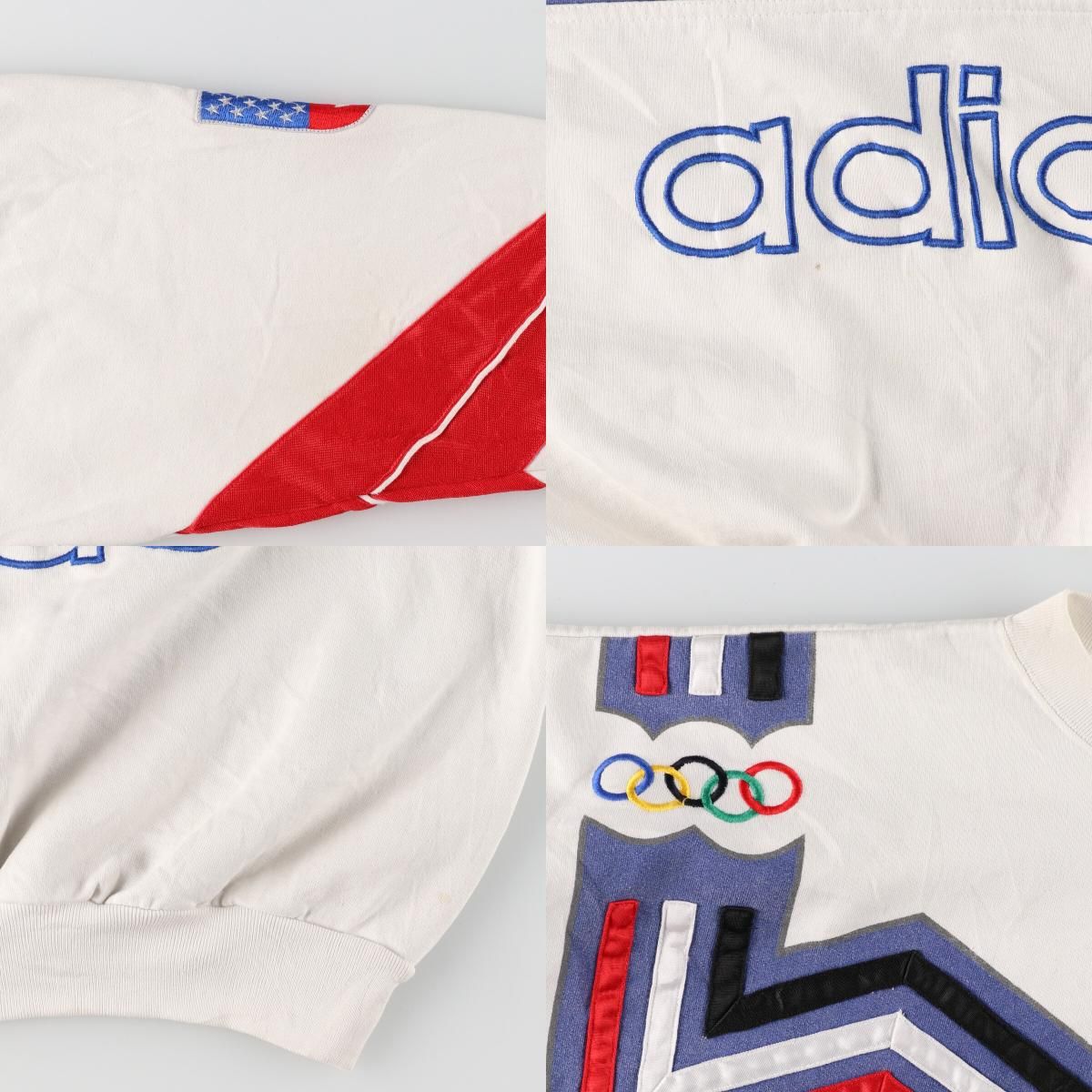 古着 80年代 アディダス adidas LAKE PLACID レークプラシッド冬季  