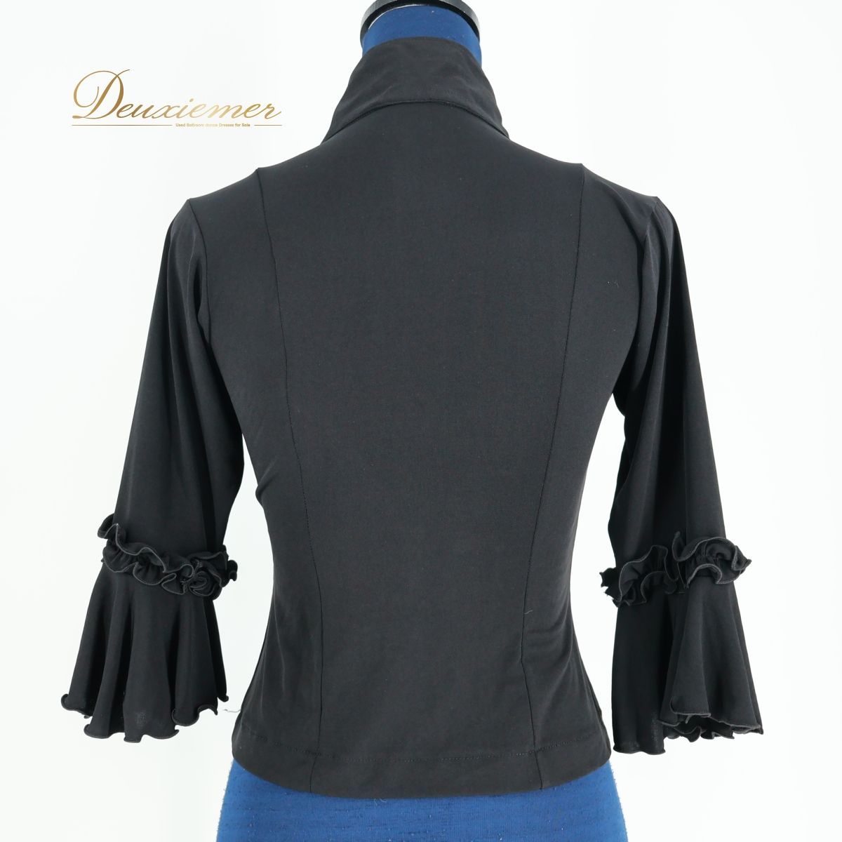 【新品】DOCE del FLAMENCO 黒レースブラウス フラメンコ衣装】 ブラック系 DOCE del FLAMENCO ドセデル
