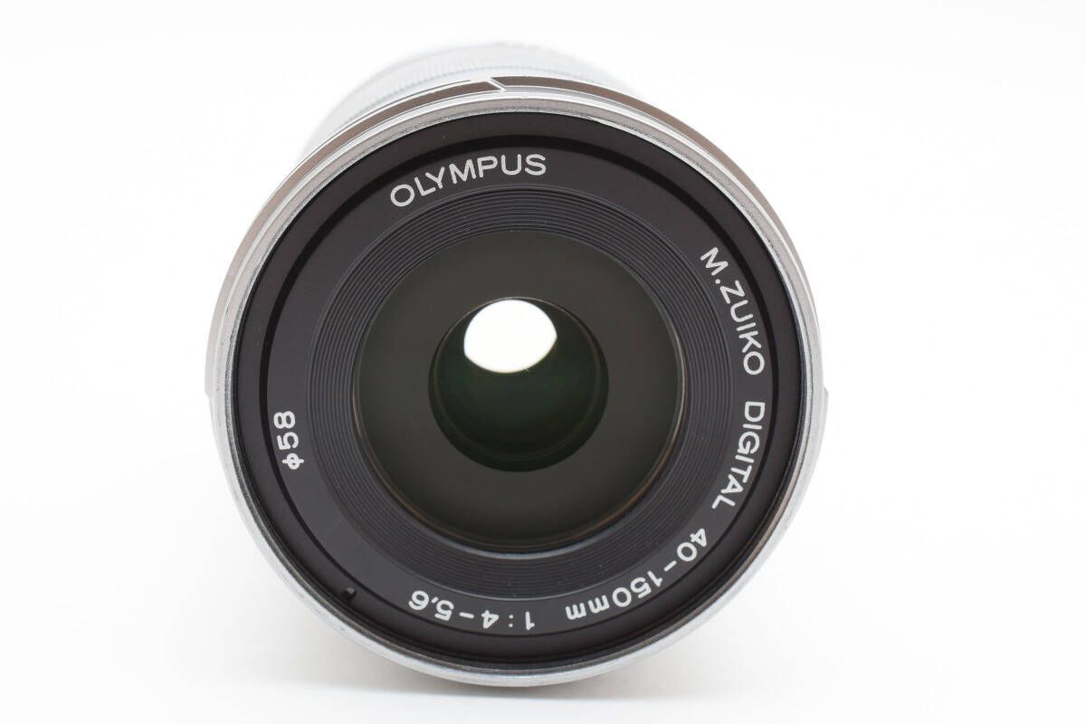 OLYMPUS - 美品❤️オリンパス M.ZUIKO 40-150mm❤️シルバー❤️小型軽量 オリンパス M.ZUIKO DIGITAL ED 40-150mm F4.0-5.6 R [シルバー