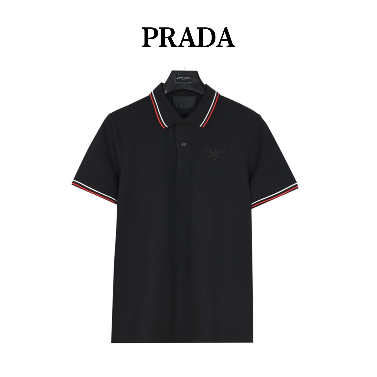 PRADA●プラダ ＜半袖 ポロシャツ＞M0071m PRADA○プラダ ＜半袖 ポロシャツ＞M0071m