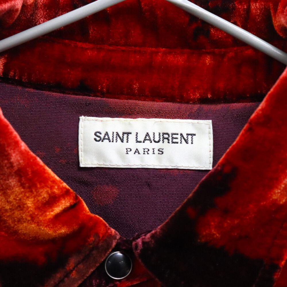 SAINT LAURENT PARIS (サンローランパリ) 22AW ベルベットウエスタン