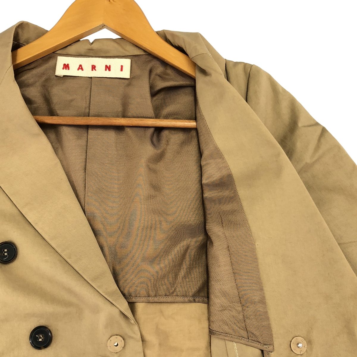 MARNI マルニ ⭐︎新作⭐︎ベージュアウター MARNI / マルニ | コットン テーラードジャケット | 38