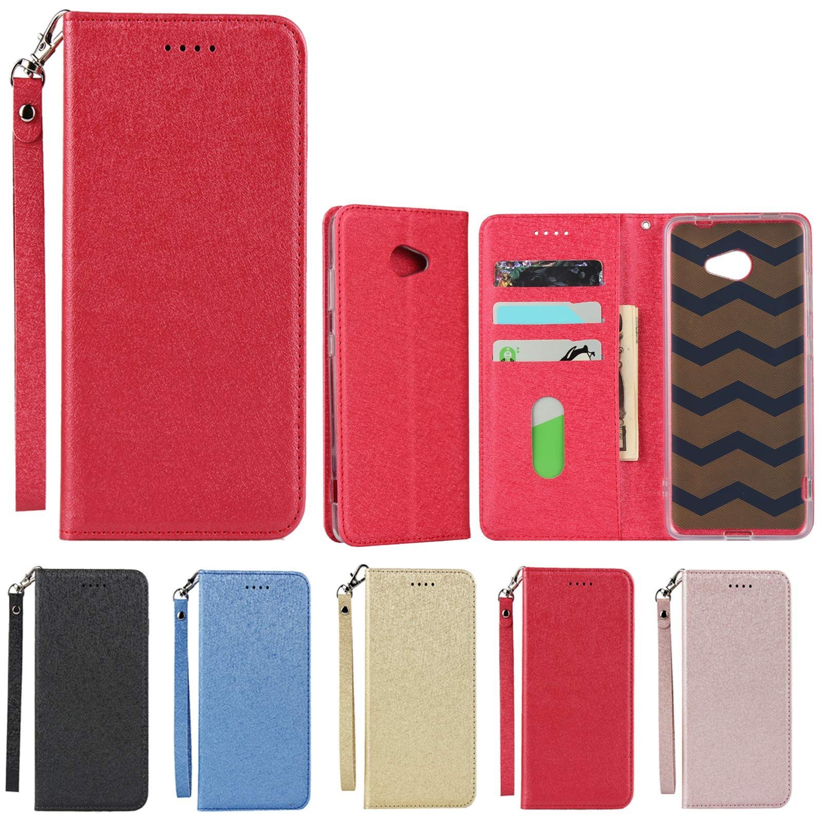 【特価商品】Eastwave 京セラー Basio4 KYV47 ケース 通用 手帳 かんたんスマホ2 A001KC ケースカバー アローズ ユー ケース 手帳 ストラップ付き 高質PU皮革 明るい色 内蔵マグネット 携帯カバー カ