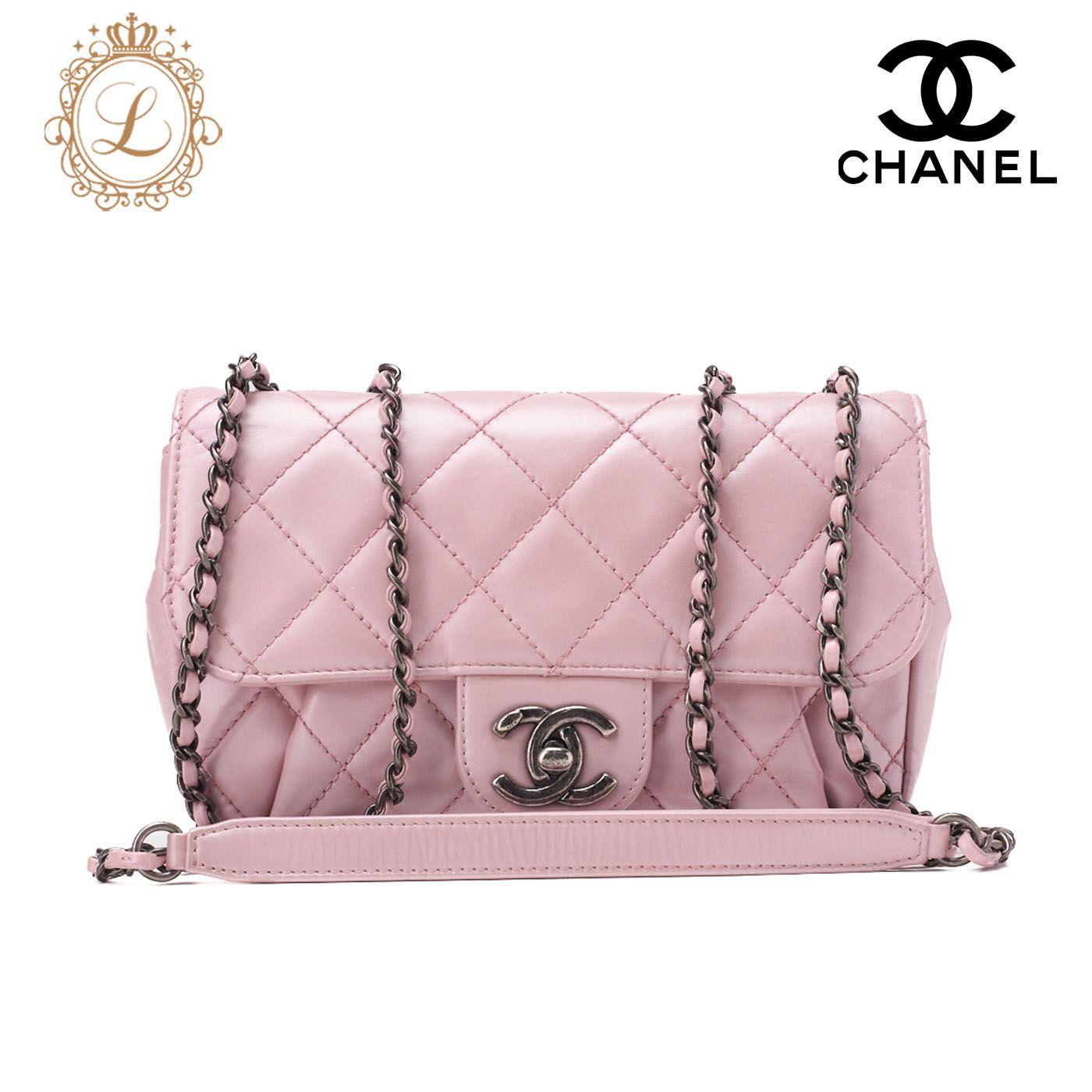 CHANEL シャネル チェーンショルダーバッグ マトラッセ ヴィンテージ 