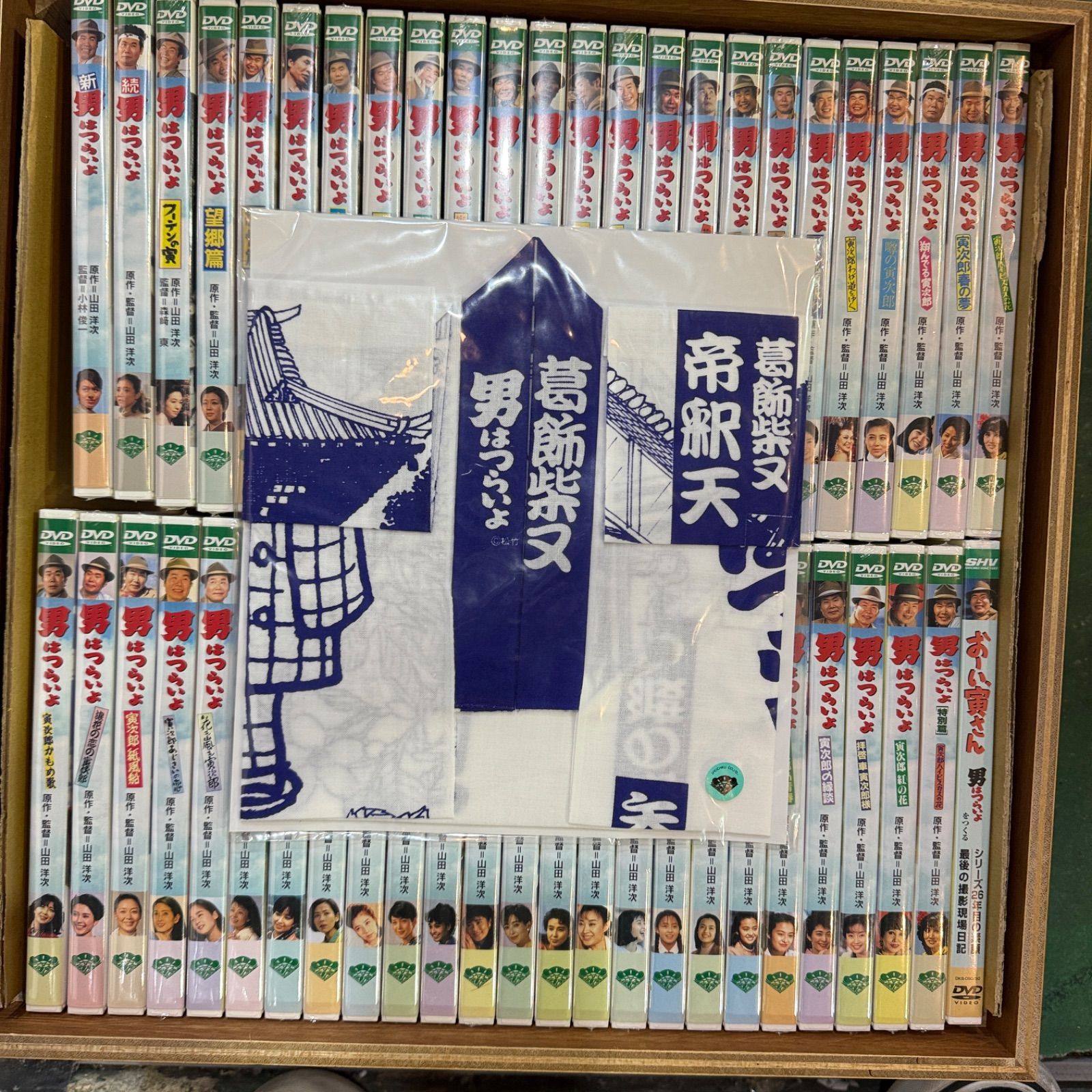 男はつらいよ DVDパーフェクトBOX 木箱入りDVDセット 特典付き - メルカリ