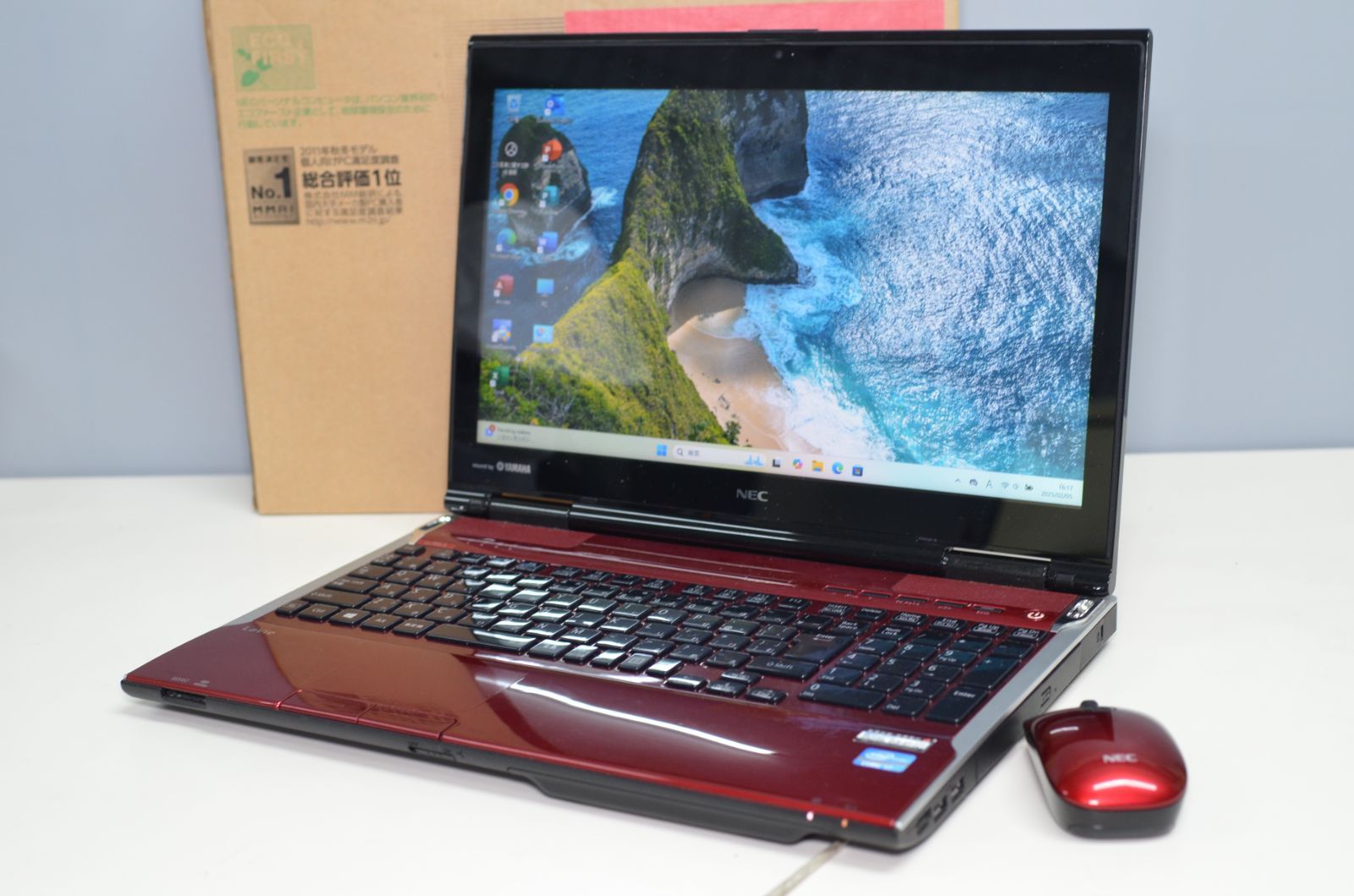 中古良品ノートパソコン NEC LL750/L Windows11+office 新品爆速 