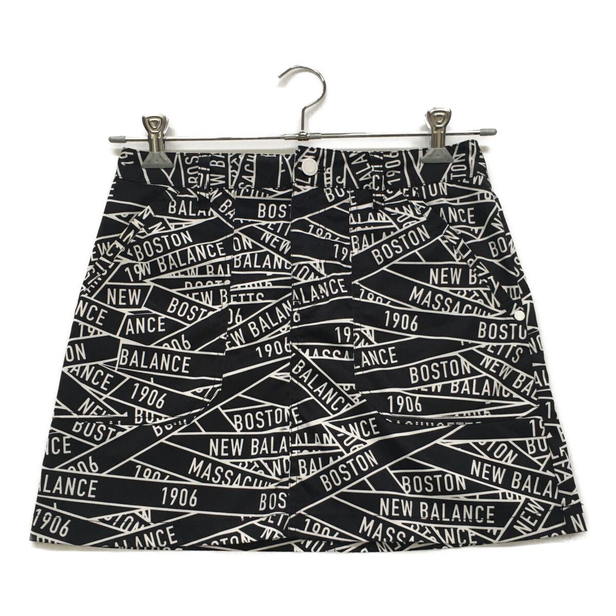 New Balance ゴルフスカート ブラック/ホワイト 楽天市場】ニューバランス ゴルフ スカートの通販