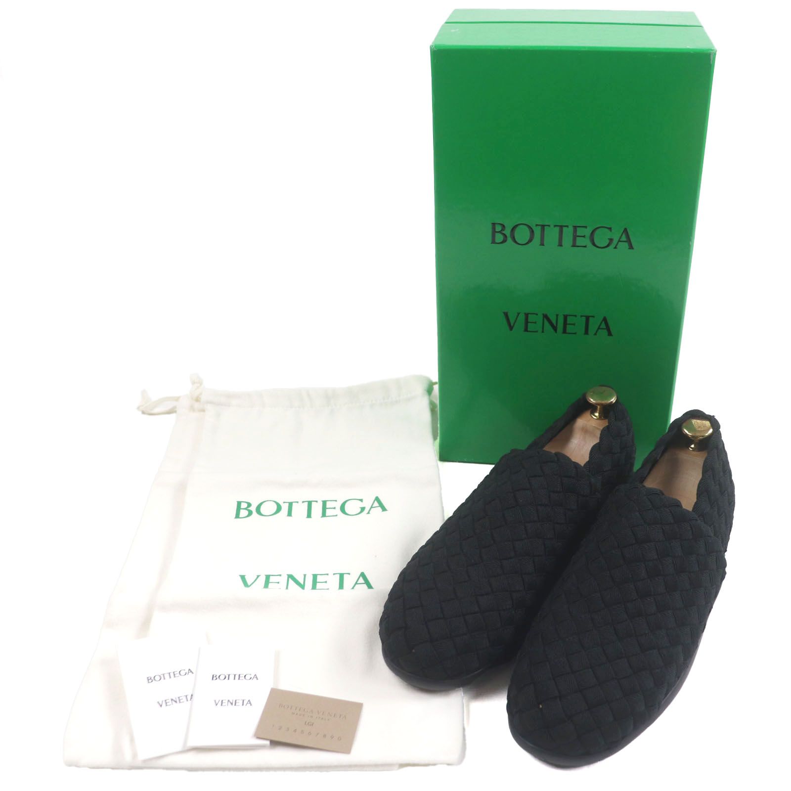 極美品 BOTTEGA VENETA イントレチャート スリッポン スリッパ BottegaVeneta メンズ イントレチャート スリッポン スニーカー