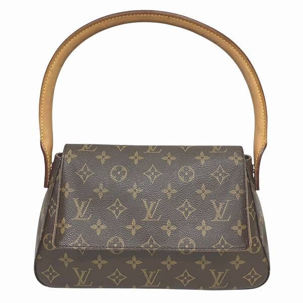 ルイヴィトン Louis Vuitton モノグラム ミニルーピング M51147 バッグ ハンドバッグ レディース
