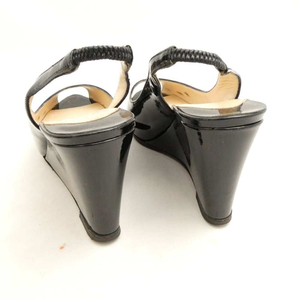 Christian Louboutin ルブタン サンダル 35 22cm相当 パテントレザー