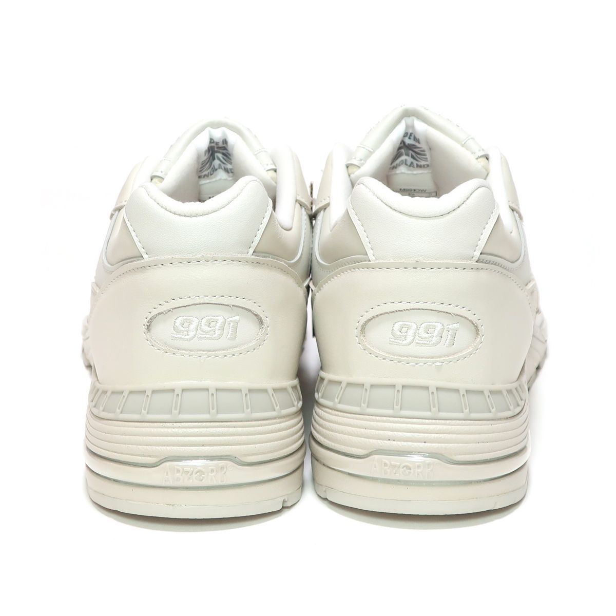 NEW BALANCE M991OW MADE IN ENGLAND OFF WHITE LEATHER