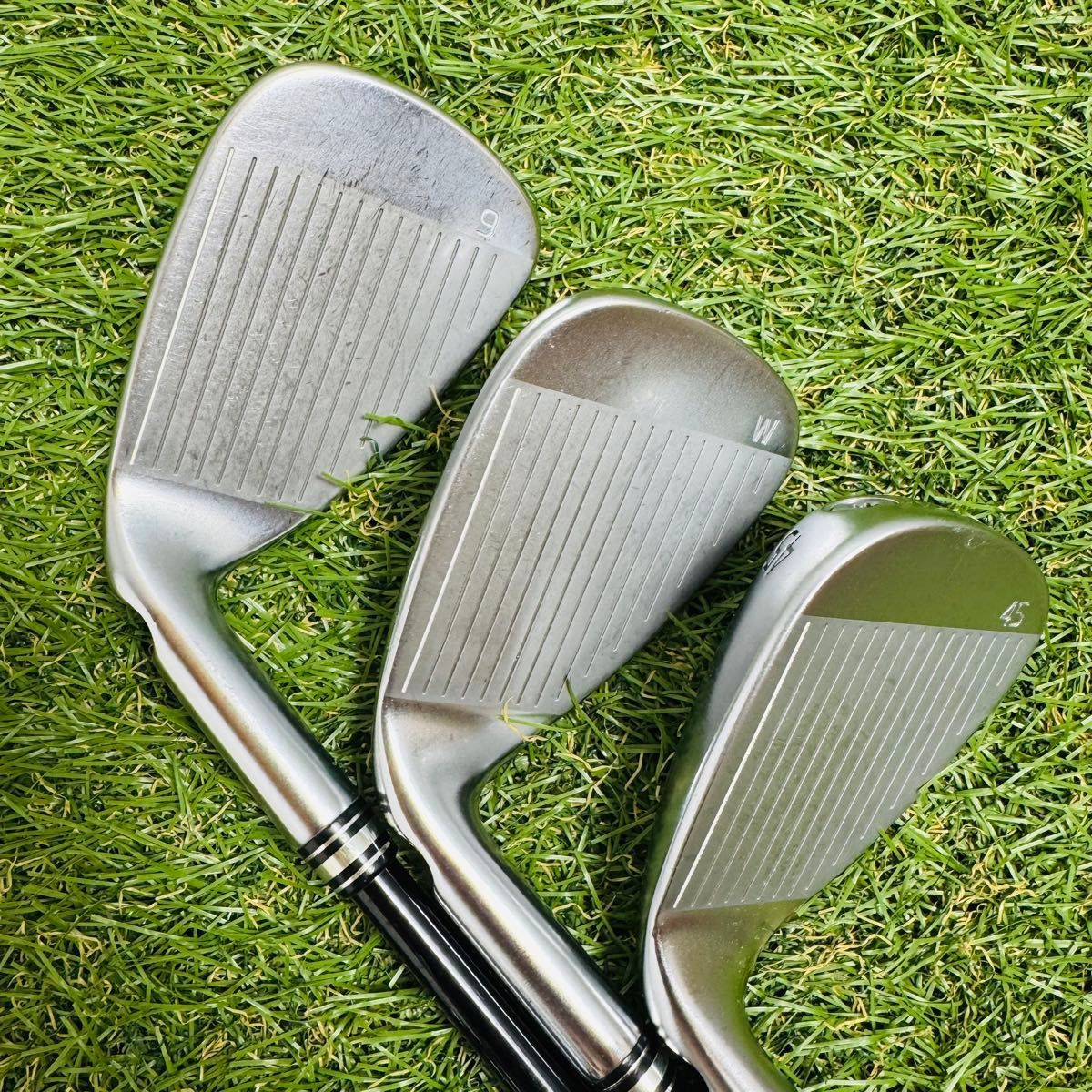 【新品】初心者推奨 ピン G430 黒ドット メンズアイアンセット 6本 S 左用アイアンセット G430 (6-PW,45°) 6本 ALTA J CB BLACK