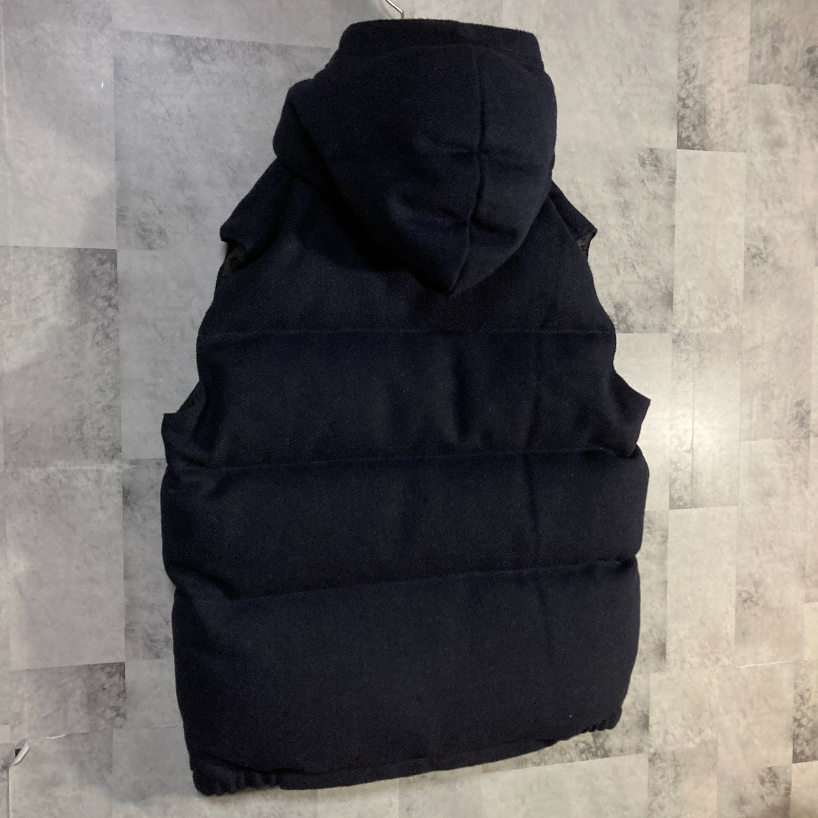 ハリスツイード ダウンベスト