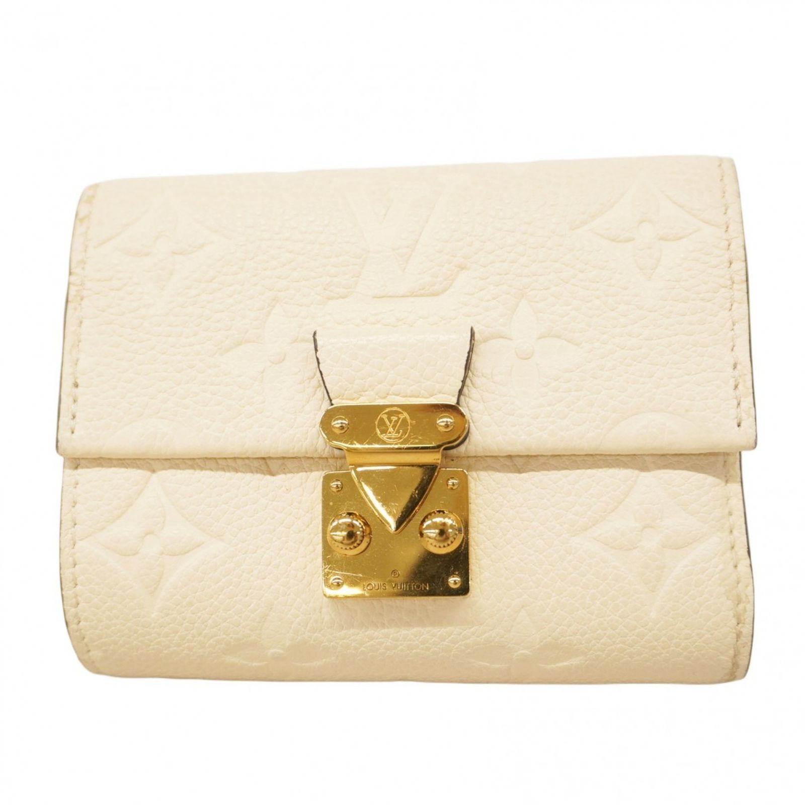 ルイ ヴィトン Louis Vuitton ルイ ヴィトン 財布 モノグラム アンプラント ポルトフォイユメティス M81071 クレーム レディース