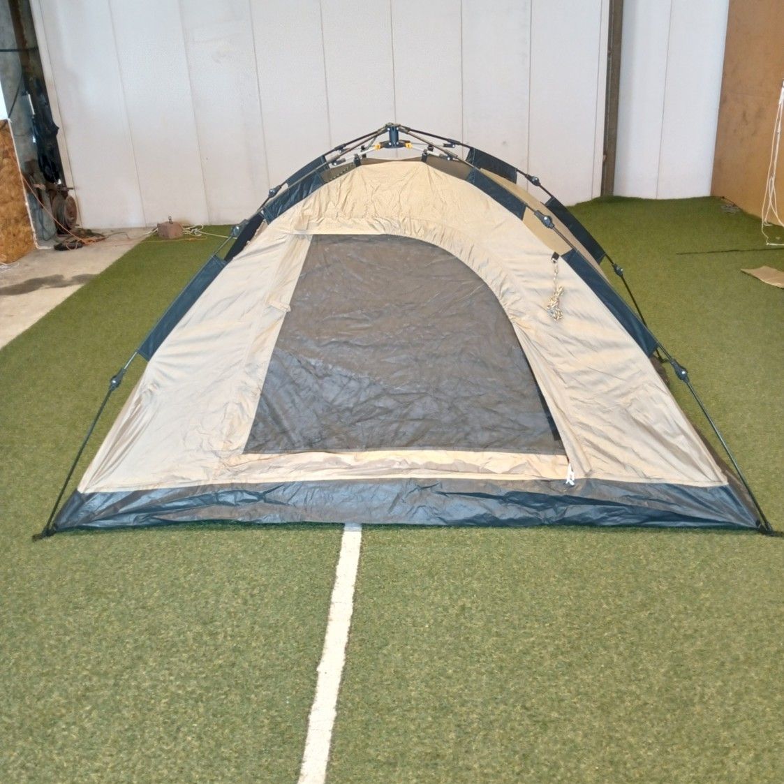 DOD(ディーオーディー) ワンタッチテント ゆったり使える 2人用 紐を