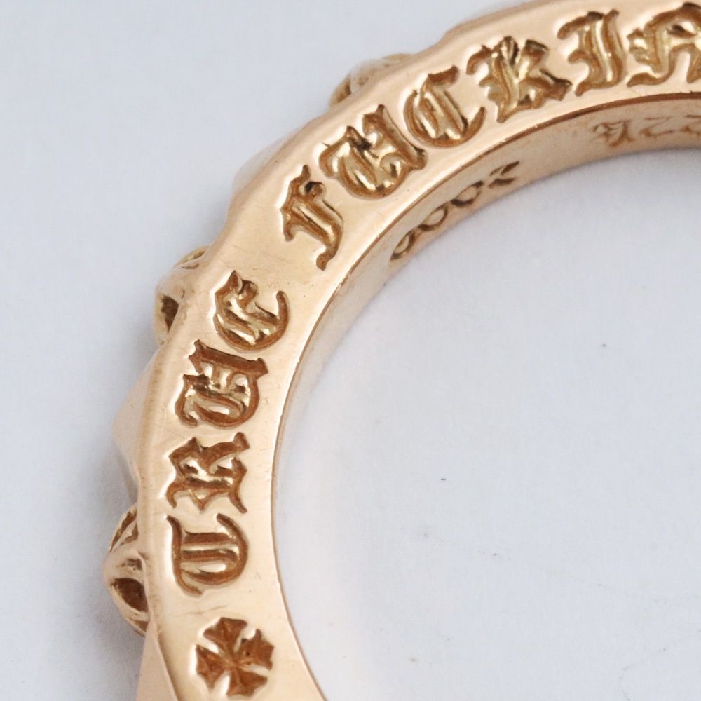 13号 CHROME HEARTS 22K トゥルーファッキンパンクリング プラス