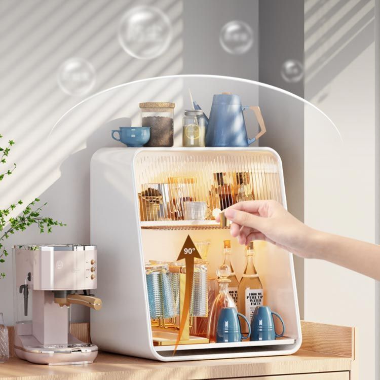 取付無料！シギヤマ家具 天然木北欧風アンティーク食器棚 キッチン