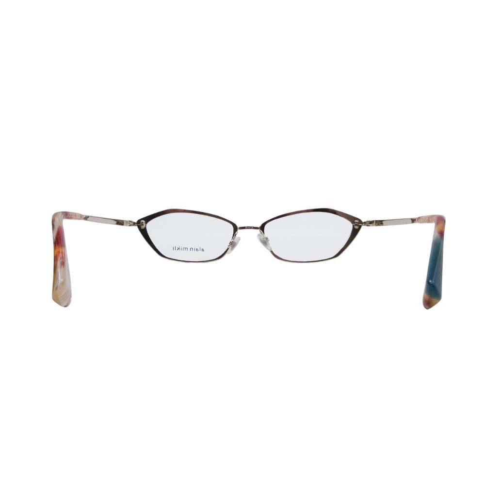 未使用 alain mikli アランミクリ フォックスシェイプ メガネ 眼鏡  